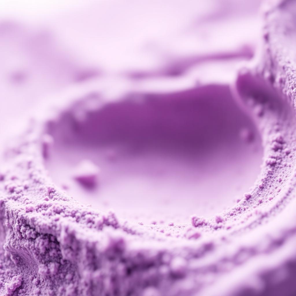 Lavender powder texture